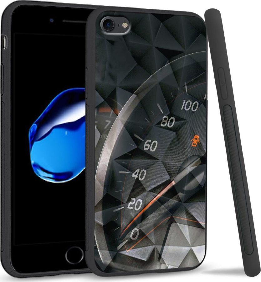 Super Fashion Etui na telefon Apple Iphone 7 / 8 Crystal Case Speed Limit 1