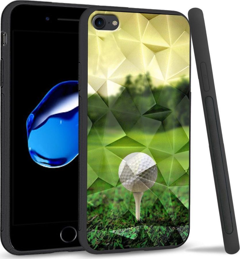 Super Fashion Etui na telefon Apple Iphone 7 / 8 Crystal Case Golf 1