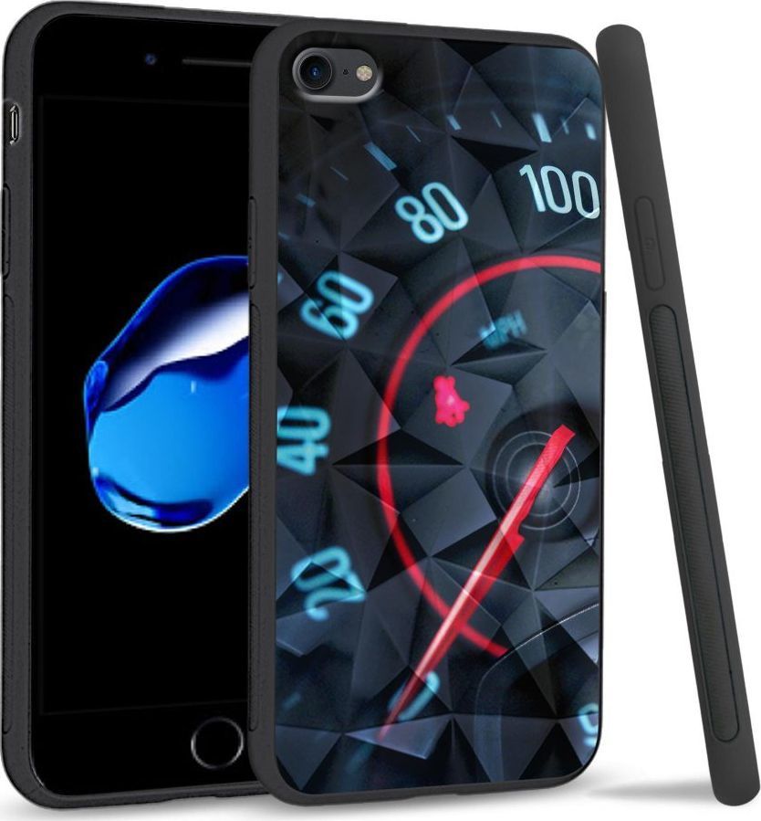 Super Fashion Etui na telefon Apple Iphone 7 / 8 Crystal Case Need for speed 1