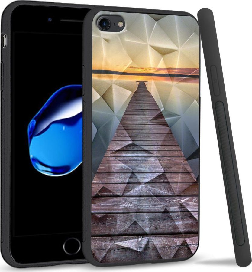Super Fashion Etui na telefon Apple Iphone 7 / 8 Crystal Case Pier 1