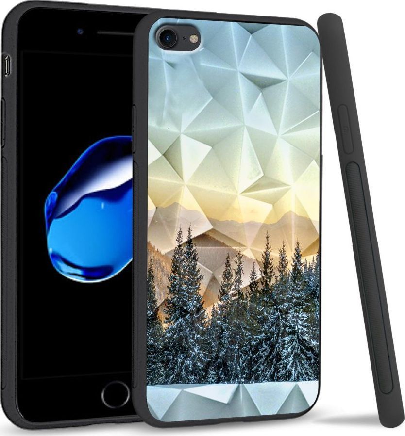 Super Fashion Etui na telefon Apple Iphone 7 / 8 Crystal Case Cool Winter 1