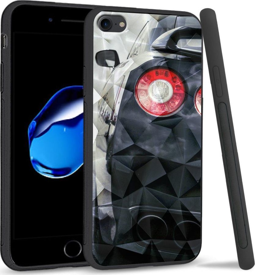 Super Fashion Etui na telefon Apple Iphone 7 / 8 Crystal Case Tailights 1