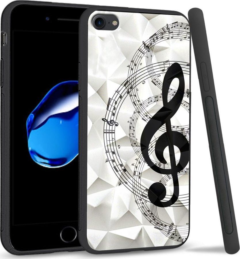 Super Fashion Etui na telefon Apple Iphone 7 / 8 Crystal Case Symphony 1