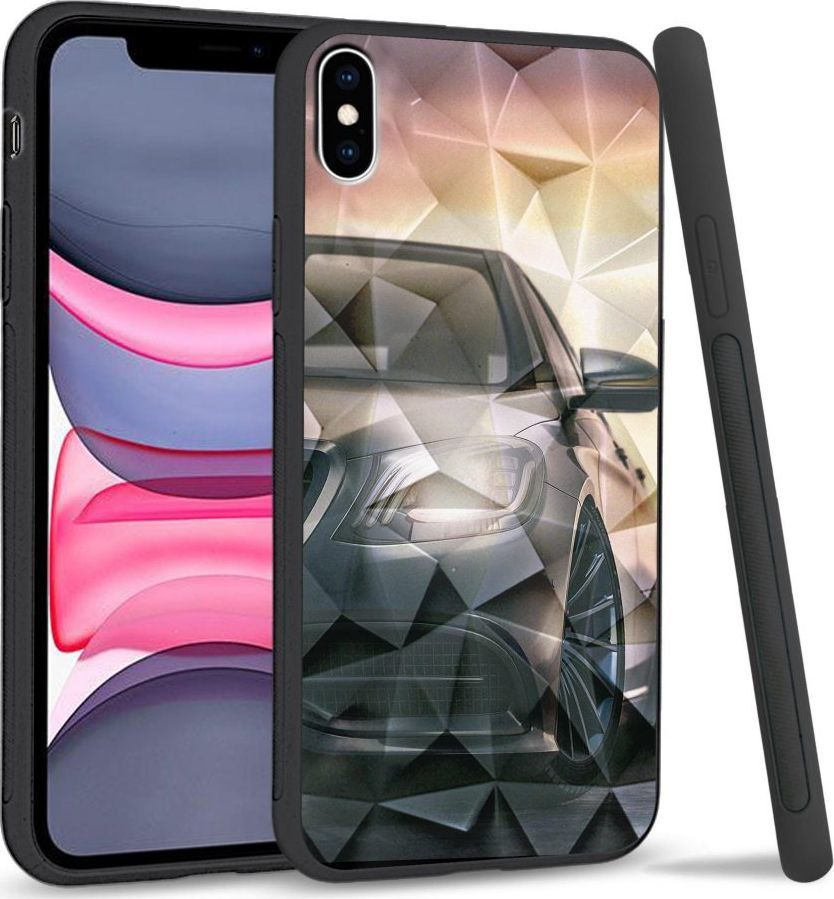 Super Fashion Etui na telefon Apple Iphone X/XS Crystal Case Stop me if you can 1