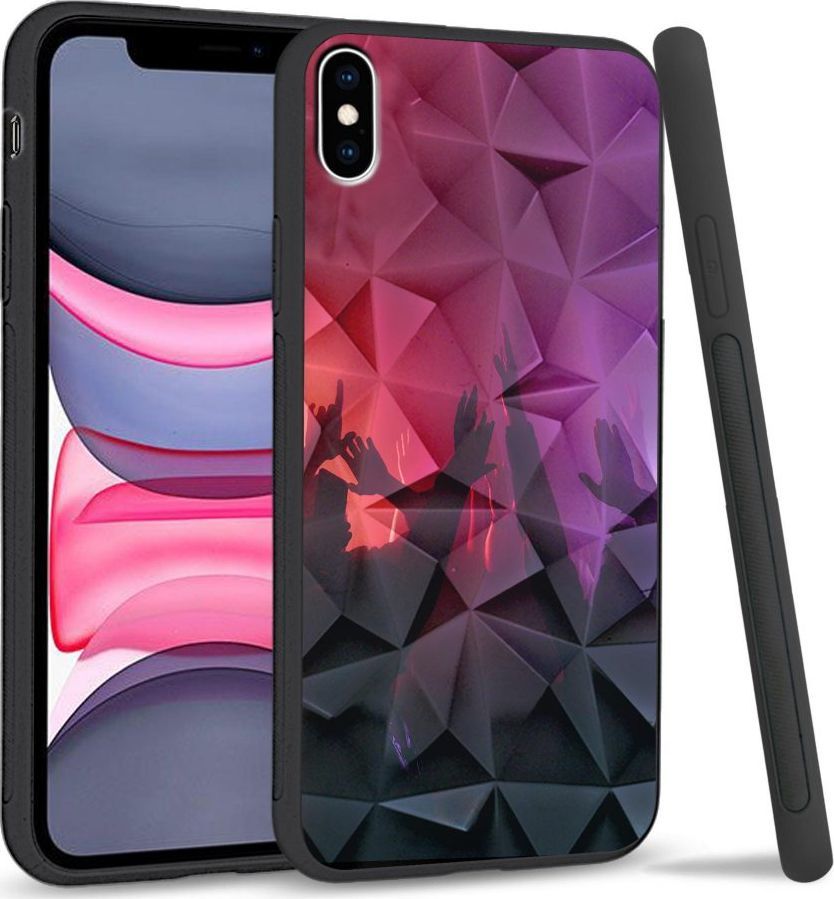 Super Fashion Etui na telefon Apple Iphone X/XS Crystal Case Party Tonight 1