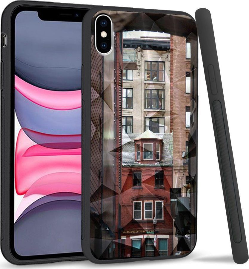 Super Fashion Etui na telefon Apple Iphone X/XS Crystal Case Alley 1