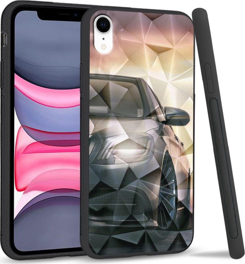 Super Fashion Etui na telefon Apple Iphone XR Crystal Case Stop me if you can 1