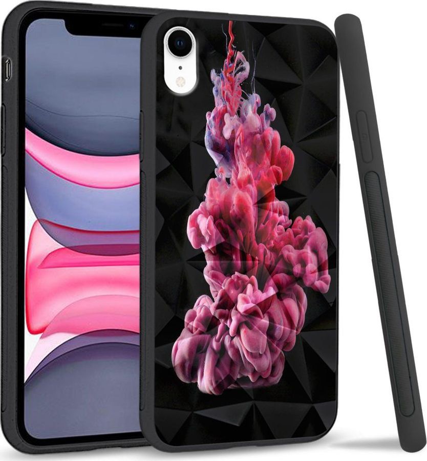 Super Fashion Etui na telefon Apple Iphone XR Crystal Case Water smoke 1