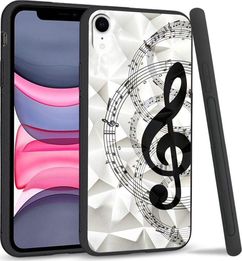Super Fashion Etui na telefon Apple Iphone XR Crystal Case Symphony 1