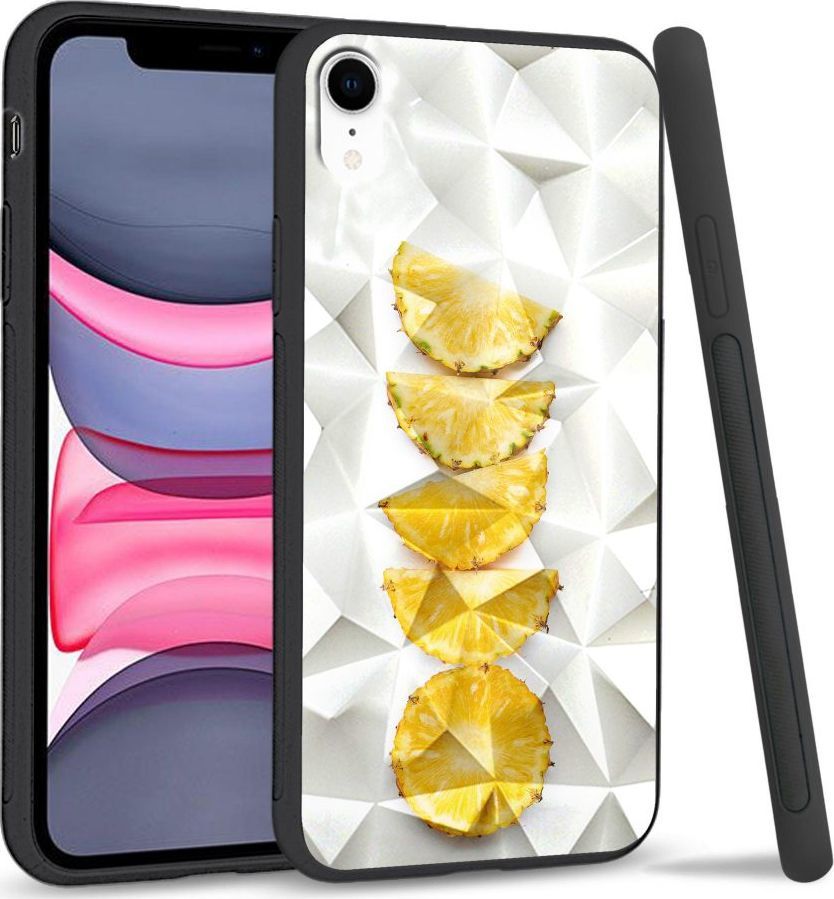 Super Fashion Etui na telefon Apple Iphone XR Crystal Case Pineapple pieces 1