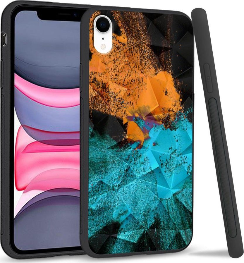 Super Fashion Etui na telefon Apple Iphone XR Crystal Case Color Mix 1