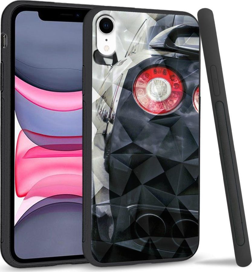 Super Fashion Etui na telefon Apple Iphone XR Crystal Case Tailights 1