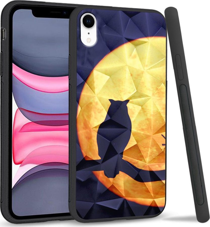Super Fashion Etui na telefon Apple Iphone XR Crystal Case Night Owl 1