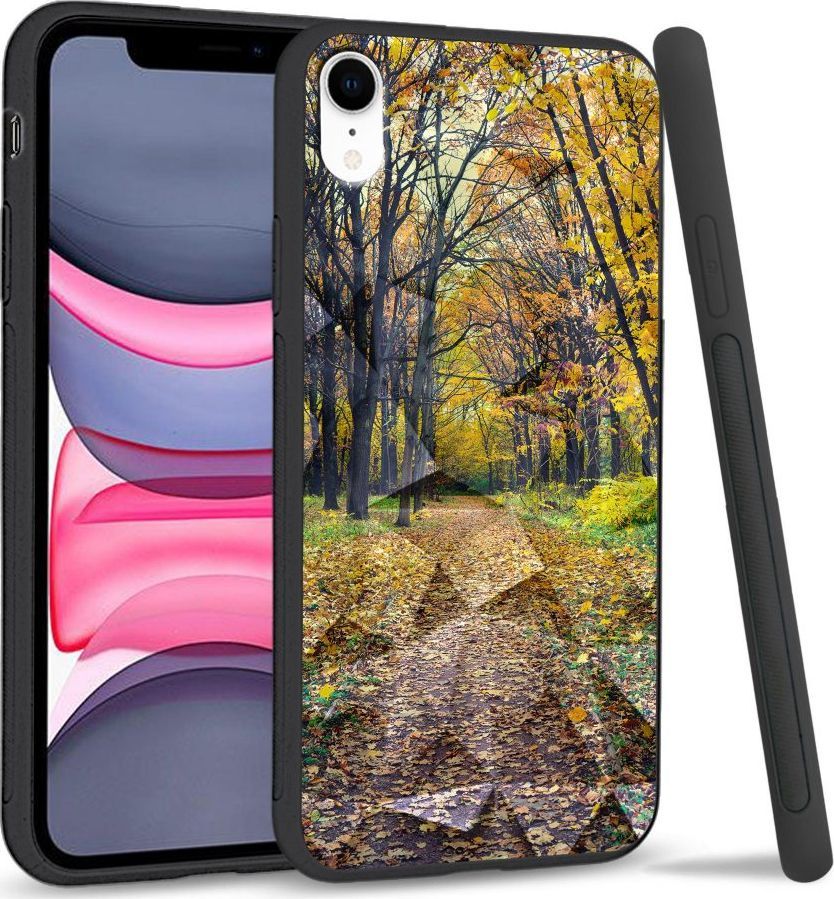 Super Fashion Etui na telefon Apple Iphone XR Crystal Case Walk in Park 1