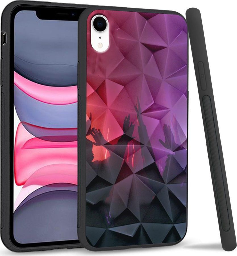 Super Fashion Etui na telefon Apple Iphone XR Crystal Case Party Tonight 1