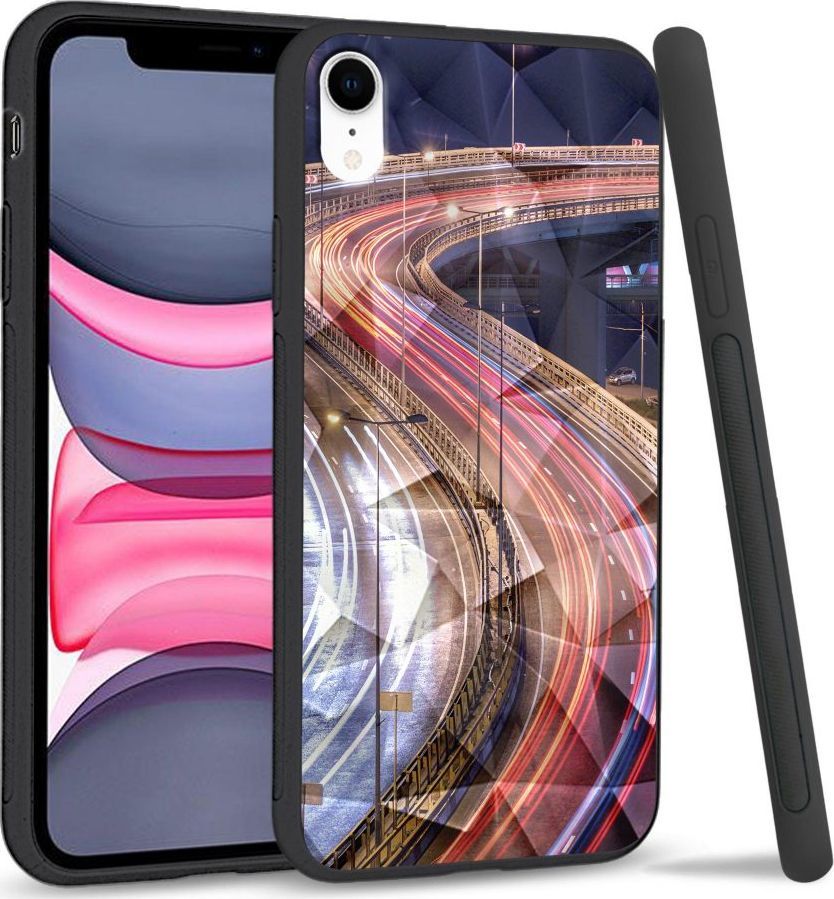 Super Fashion Etui na telefon Apple Iphone XR Crystal Case Night Lights 1