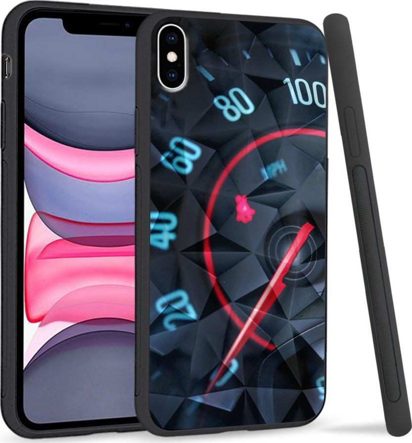 Super Fashion Etui na telefon Apple Iphone XS Max Crystal Case Need for speed 1