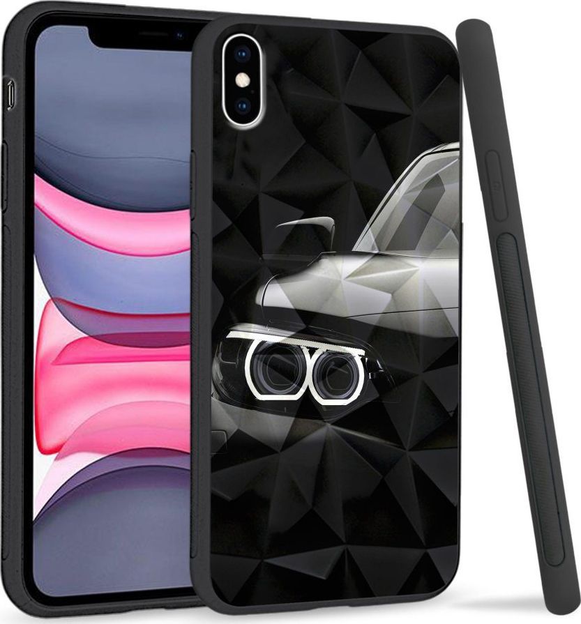 Super Fashion Etui na telefon Apple Iphone XS Max Crystal Case Car Headlights 1