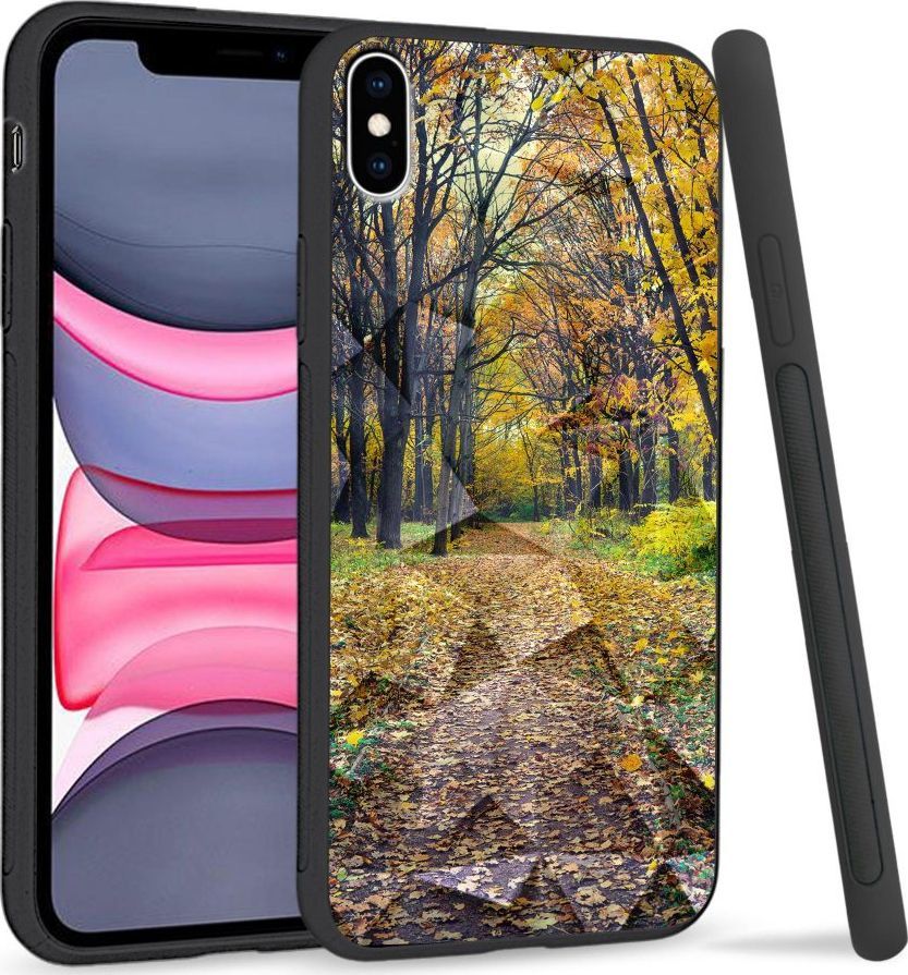 Super Fashion Etui na telefon Apple Iphone XS Max Crystal Case Walk in Park 1