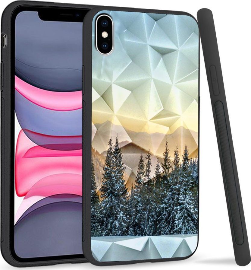 Super Fashion Etui na telefon Apple Iphone XS Max Crystal Case Cool Winter 1