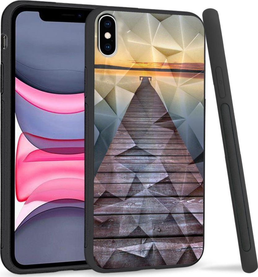 Super Fashion Etui na telefon Apple Iphone XS Max Crystal Case Pier 1