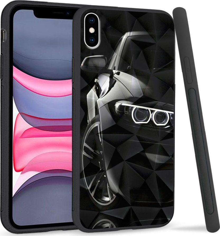 Super Fashion Etui na telefon Apple Iphone XS Max Crystal Case LED headlights 1