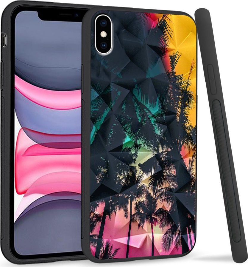 Super Fashion Etui na telefon Apple Iphone XS Max Crystal Case Trance 1