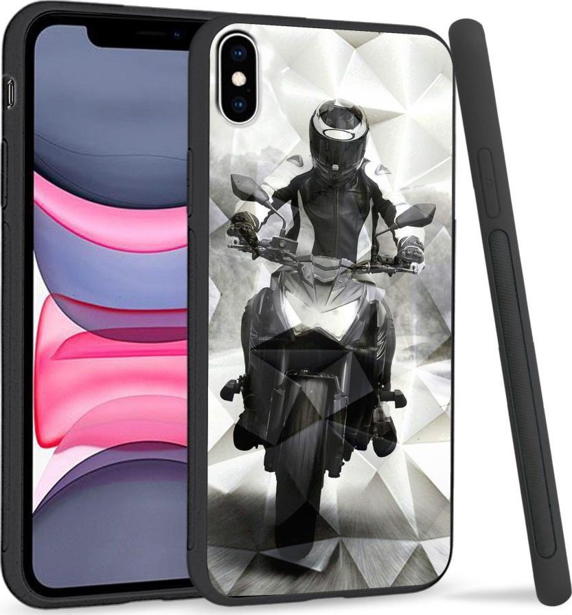 Super Fashion Etui na telefon Apple Iphone XS Max Crystal Case Racer 1
