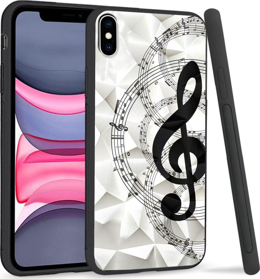 Super Fashion Etui na telefon Apple Iphone XS Max Crystal Case Symphony 1
