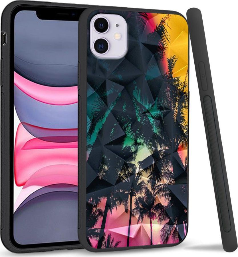 Super Fashion Etui na telefon Apple Iphone 11 Crystal Case Trance 1