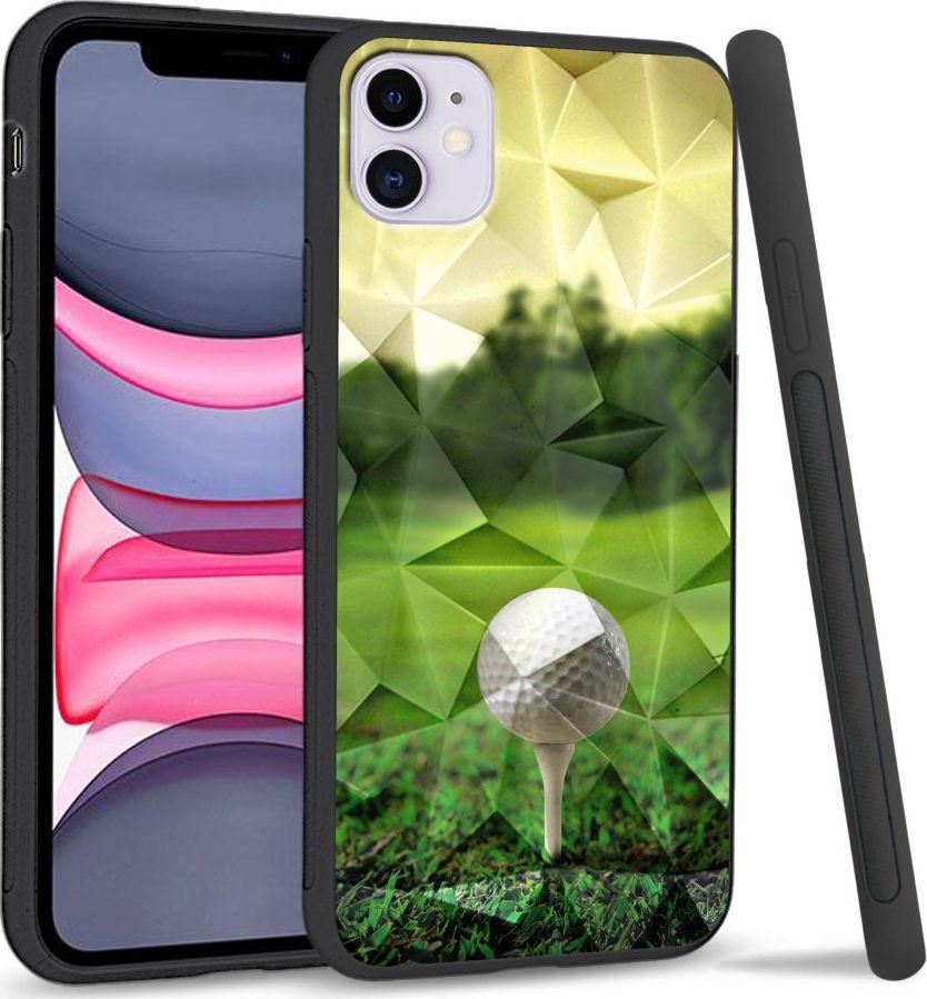 Super Fashion Etui na telefon Apple Iphone 11 Crystal Case Golf 1