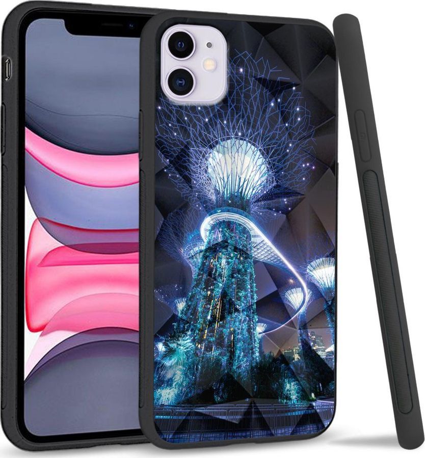 Super Fashion Etui na telefon Apple Iphone 11 Crystal Case Architectural Marvel 1