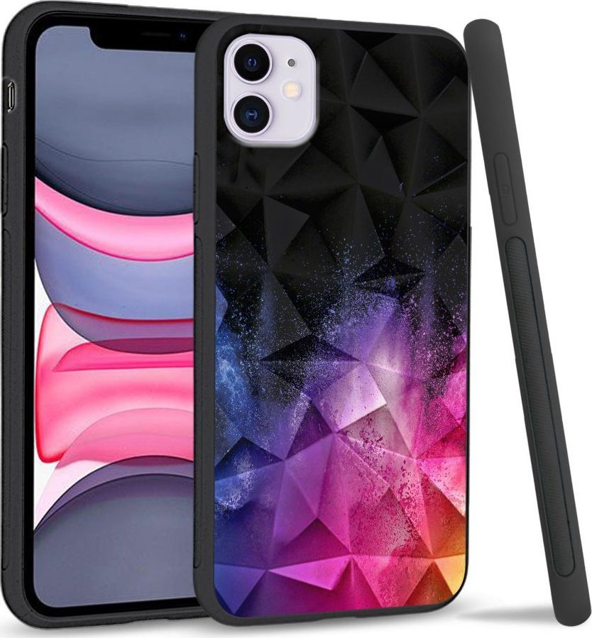Super Fashion Etui na telefon Apple Iphone 11 Crystal Case Splash Colors 1