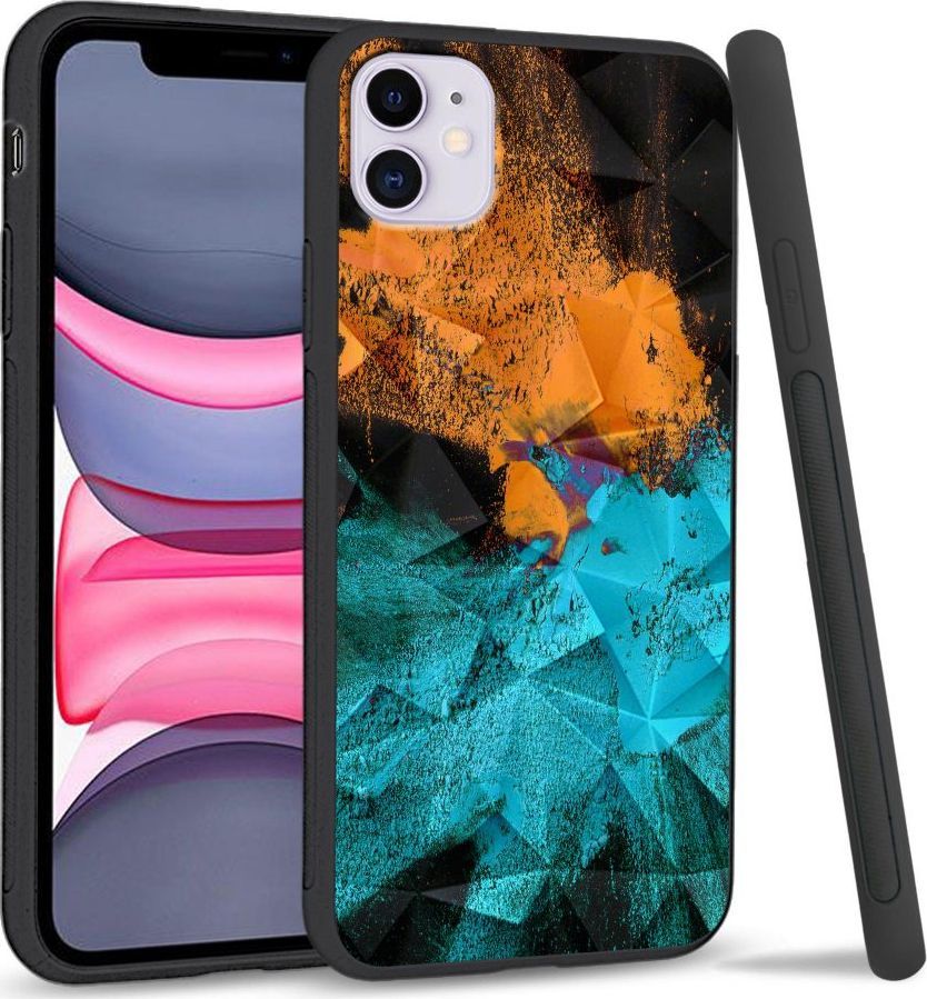 Super Fashion Etui na telefon Apple Iphone 11 Crystal Case Color Mix 1
