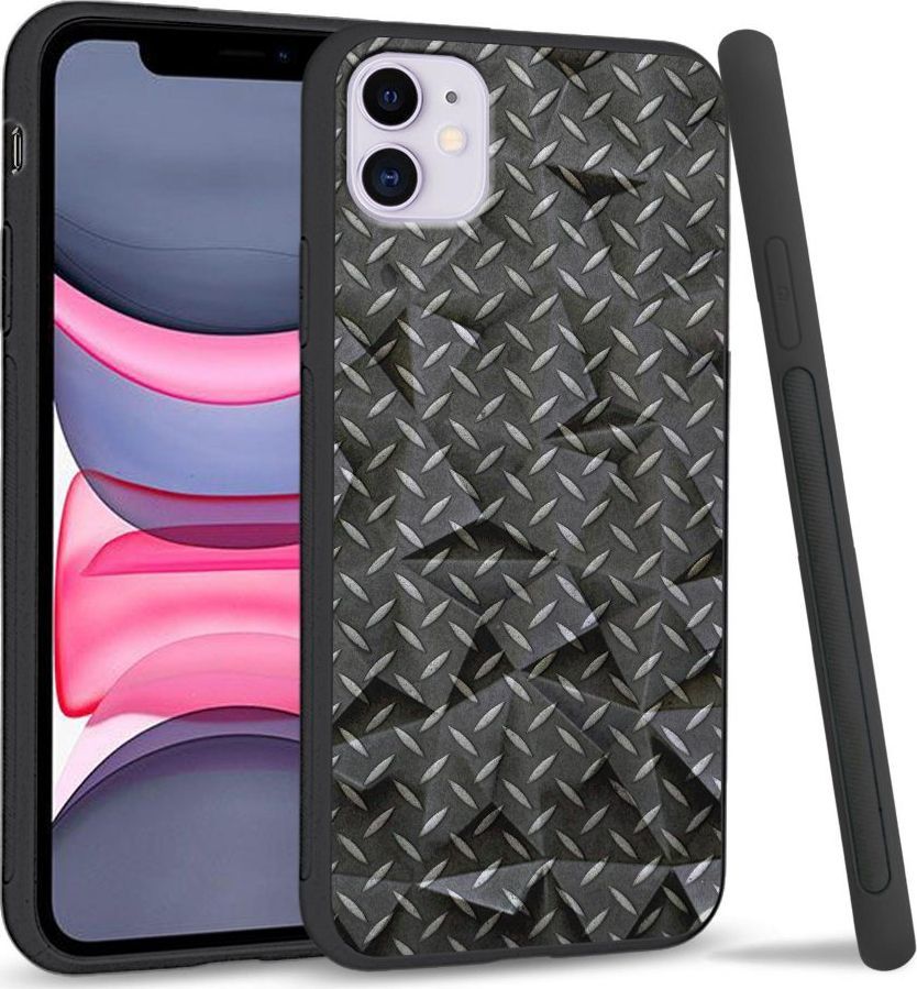 Super Fashion Etui na telefon Apple Iphone 11 Crystal Case Metal 1