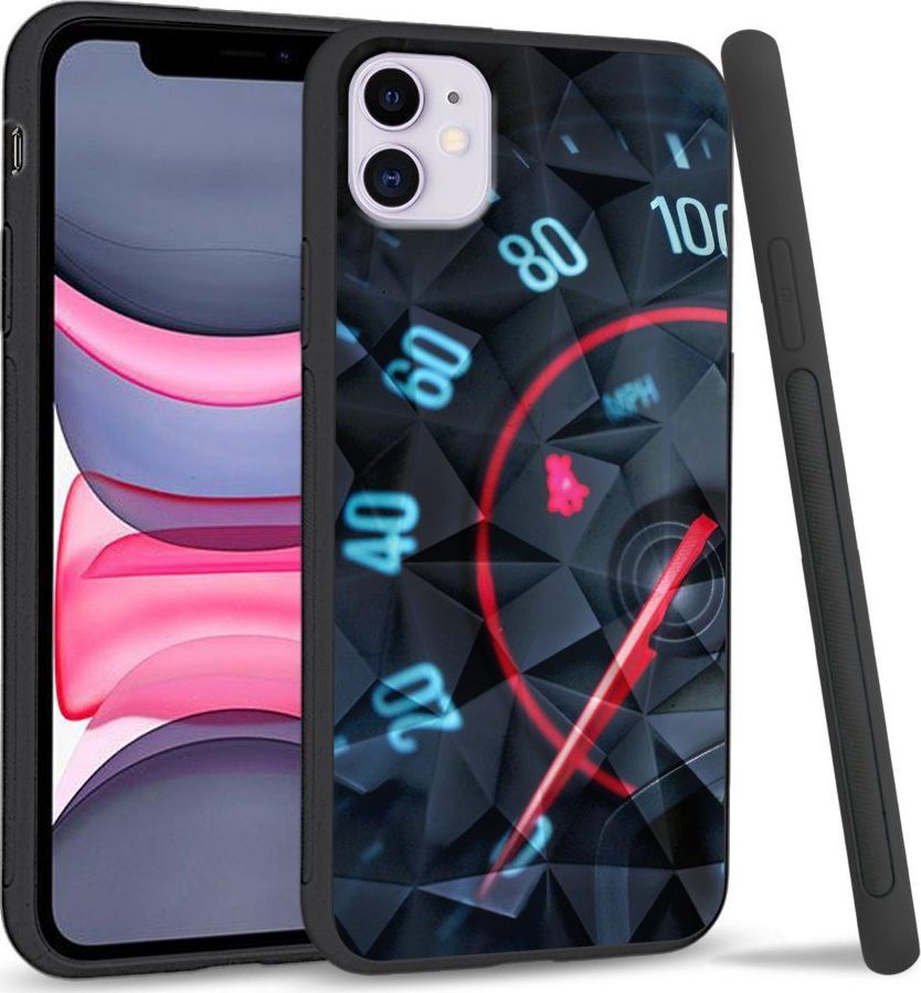 Super Fashion Etui na telefon Apple Iphone 11 Crystal Case Need for speed 1