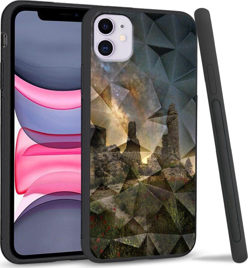 Super Fashion Etui na telefon Apple Iphone 11 Crystal Case Stone Path 1