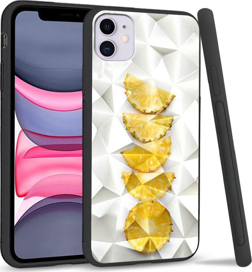 Super Fashion Etui na telefon Apple Iphone 11 Crystal Case Pineapple pieces 1