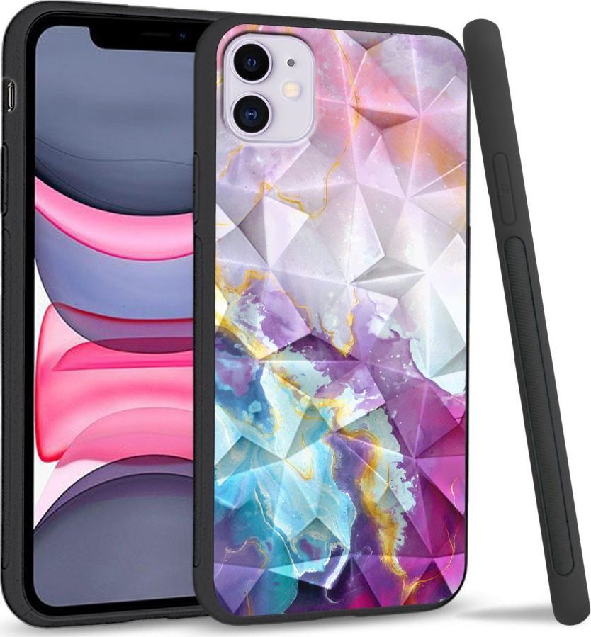 Super Fashion Etui na telefon Apple Iphone 11 Crystal Case Beautiful abstract 1