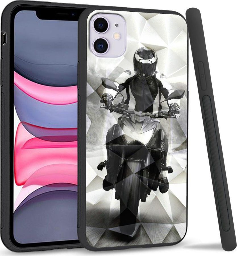Super Fashion Etui na telefon Apple Iphone 11 Crystal Case Racer 1