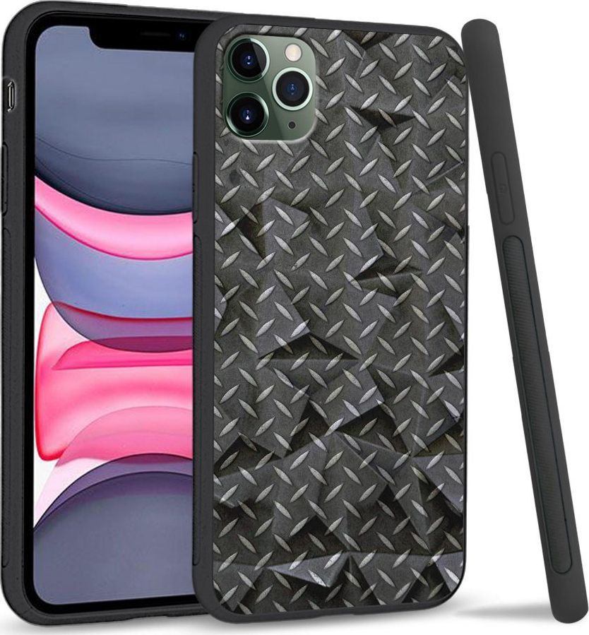 Super Fashion Etui na telefon Apple Iphone 11 Pro Crystal Case Metal 1
