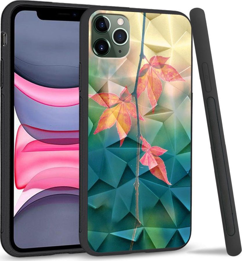 Super Fashion Etui na telefon Apple Iphone 11 Pro Crystal Case Autumn Leaves 1