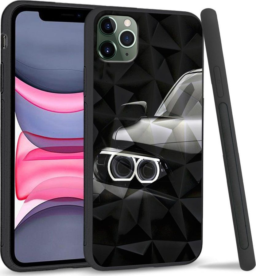 Super Fashion Etui na telefon Apple Iphone 11 Pro Crystal Case Car Headlights 1