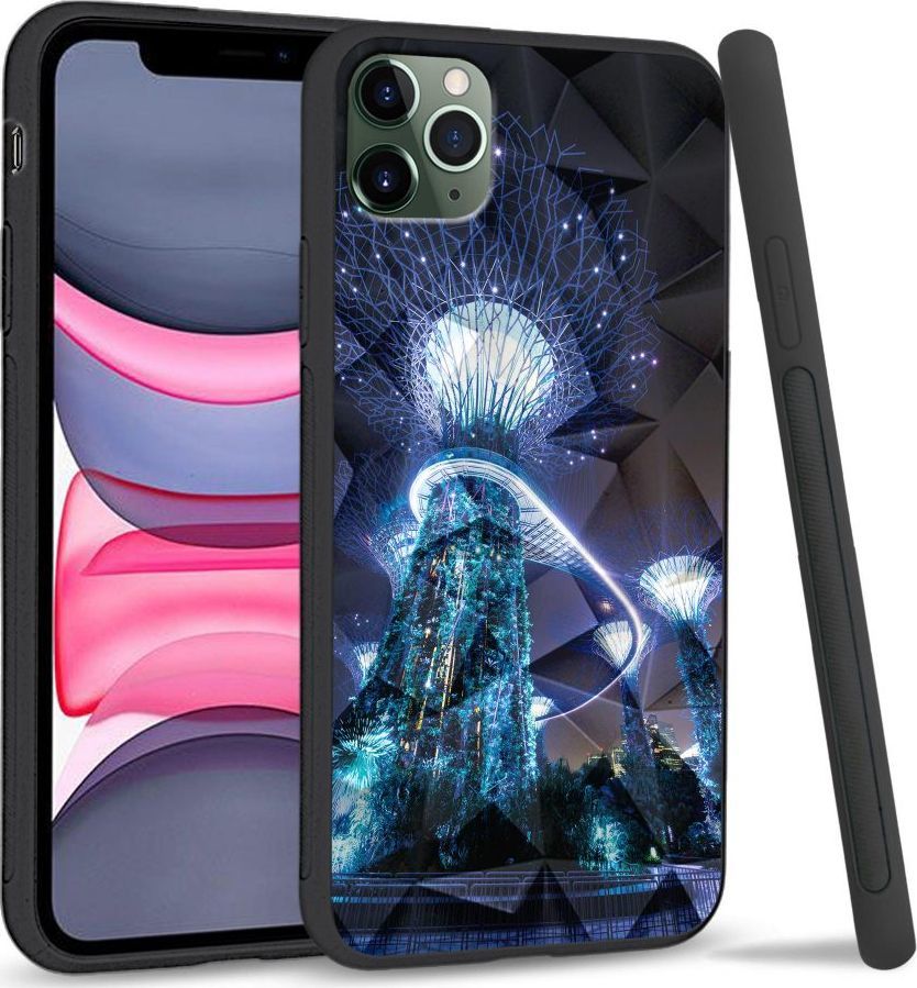 Super Fashion Etui na telefon Apple Iphone 11 Pro Crystal Case Architectural Marvel 1