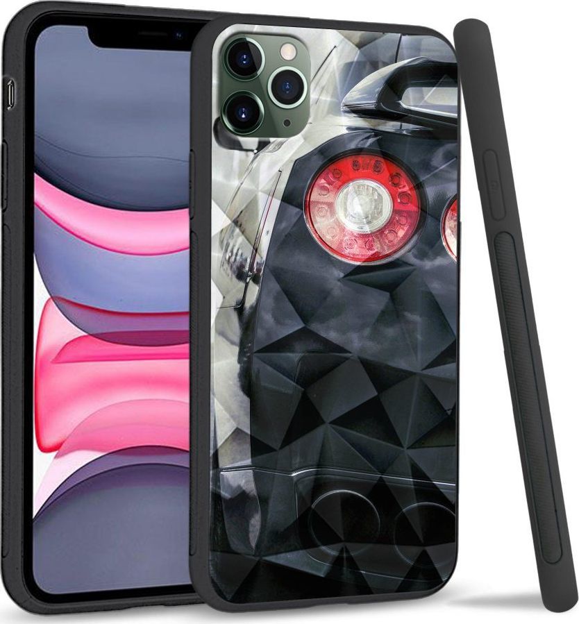 Super Fashion Etui na telefon Apple Iphone 11 Pro Crystal Case Tailights 1