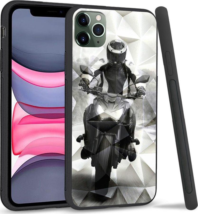 Super Fashion Etui na telefon Apple Iphone 11 Pro Max Crystal Pokrowiec Racer 1