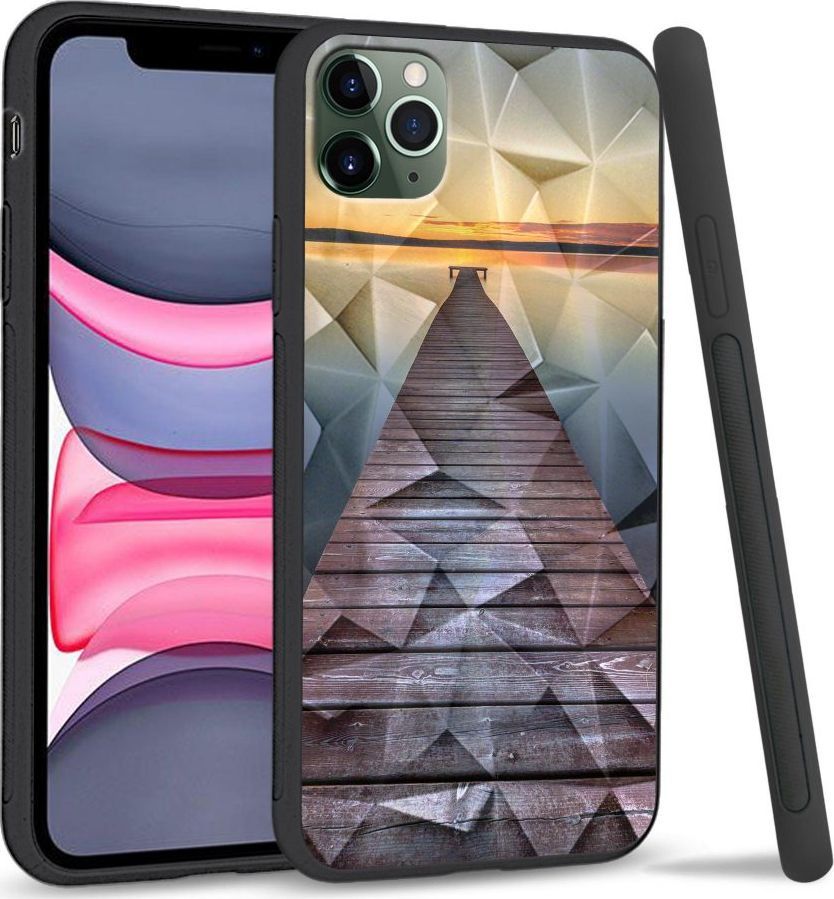 Super Fashion Etui na telefon Apple Iphone 11 Pro Max Crystal Pokrowiec Pier 1