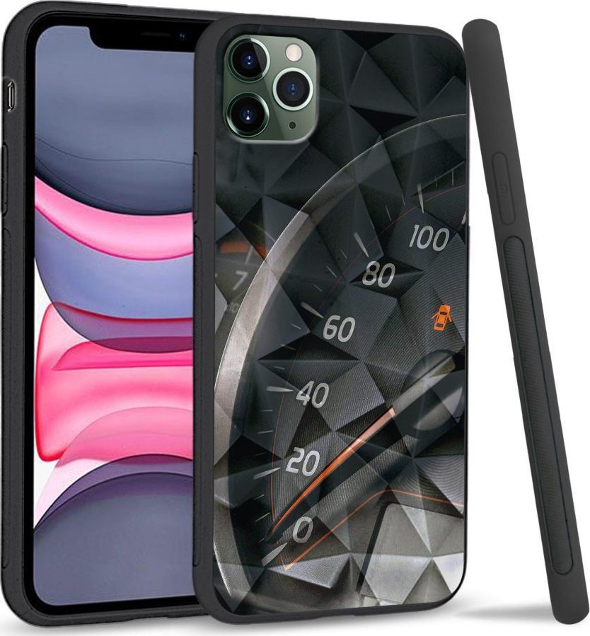 Super Fashion Etui na telefon Apple Iphone 11 Pro Max Crystal Pokrowiec Speed Limit 1