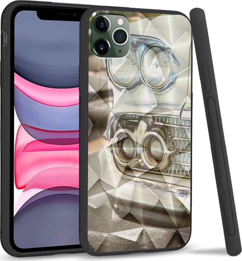 Super Fashion Etui na telefon Apple Iphone 11 Pro Max Crystal Pokrowiec Vintage 1