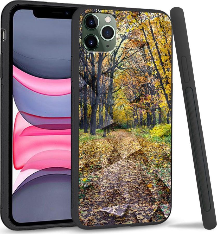 Super Fashion Etui na telefon Apple Iphone 11 Pro Max Crystal Pokrowiec Walk in Park 1